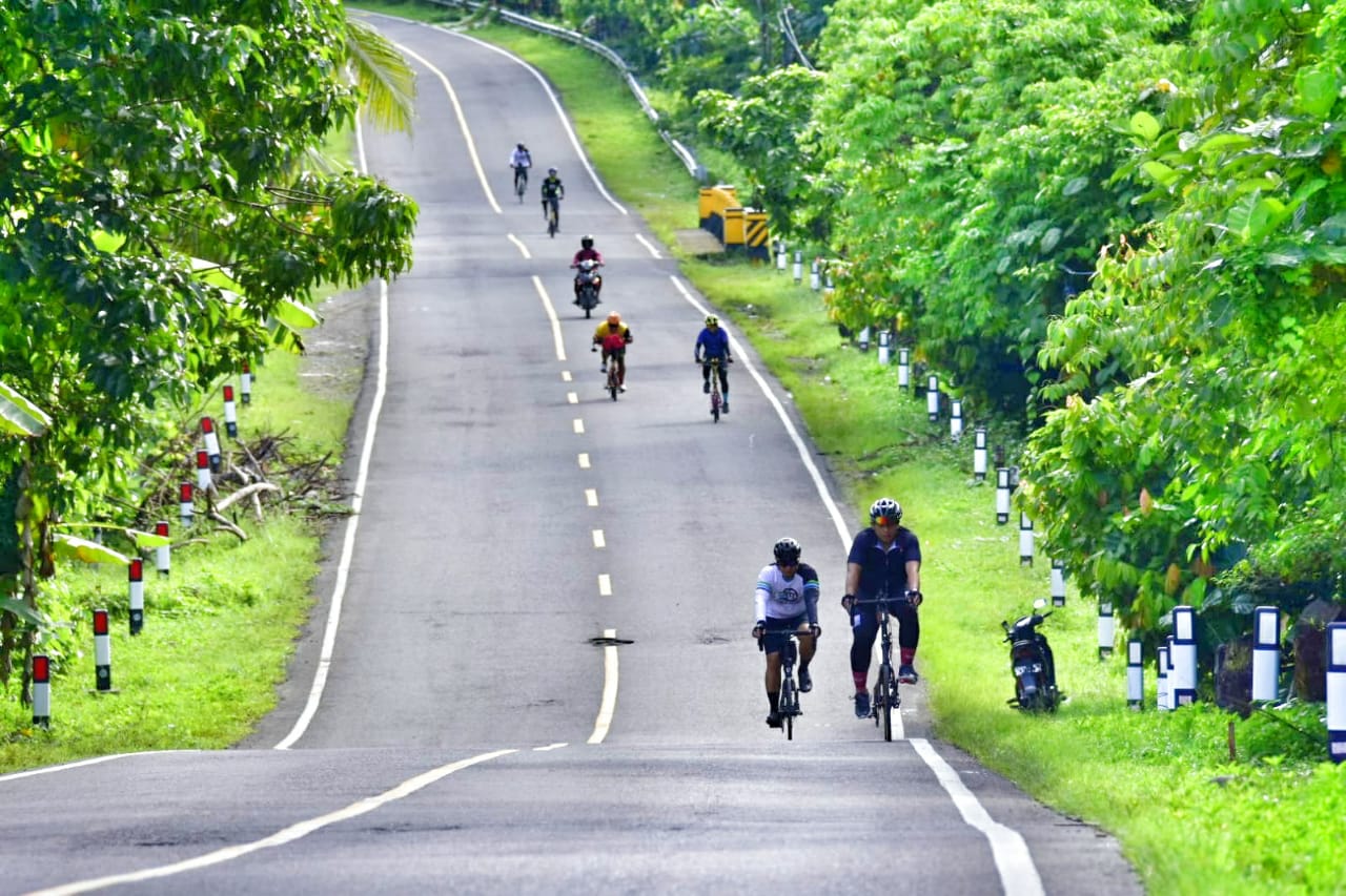 Tim Jelajah Kemerdekaan 460 Km Tiba di Polman, Tempuh Jarak 152 Km dari Mamuju